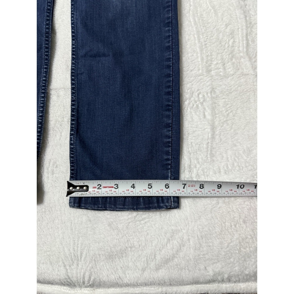 Mugsy Fultons Jeans Mens 30x29‎ Blue Slim Straight Stretch Denim - Picture 2 of 9